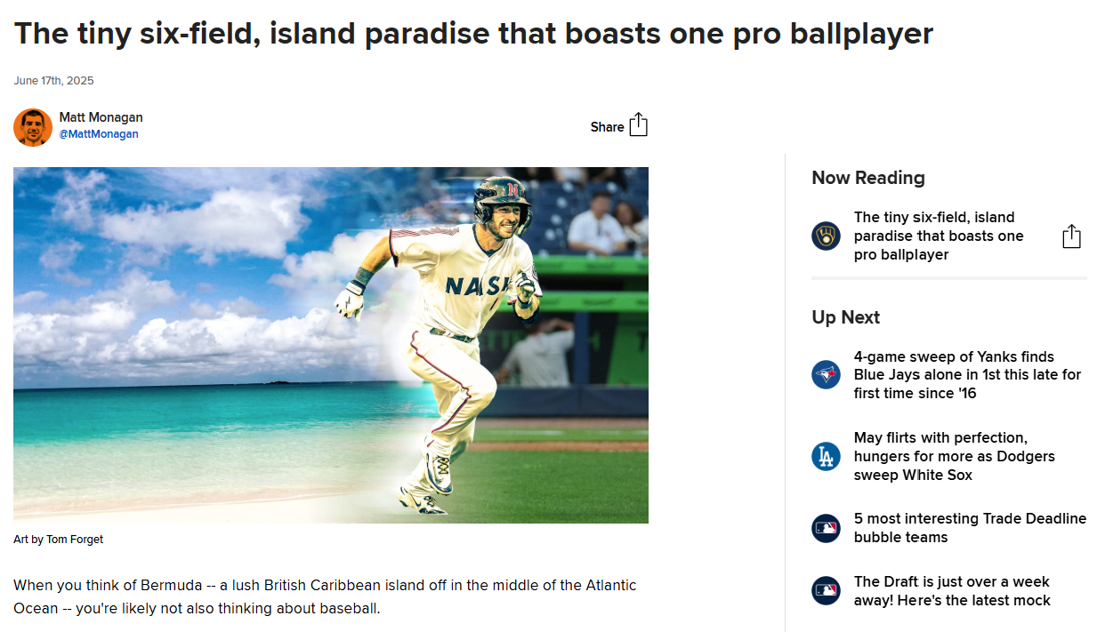 MLB Adam Hall Article June 17 2025